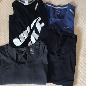 Nike and Gapfit tank top bundle